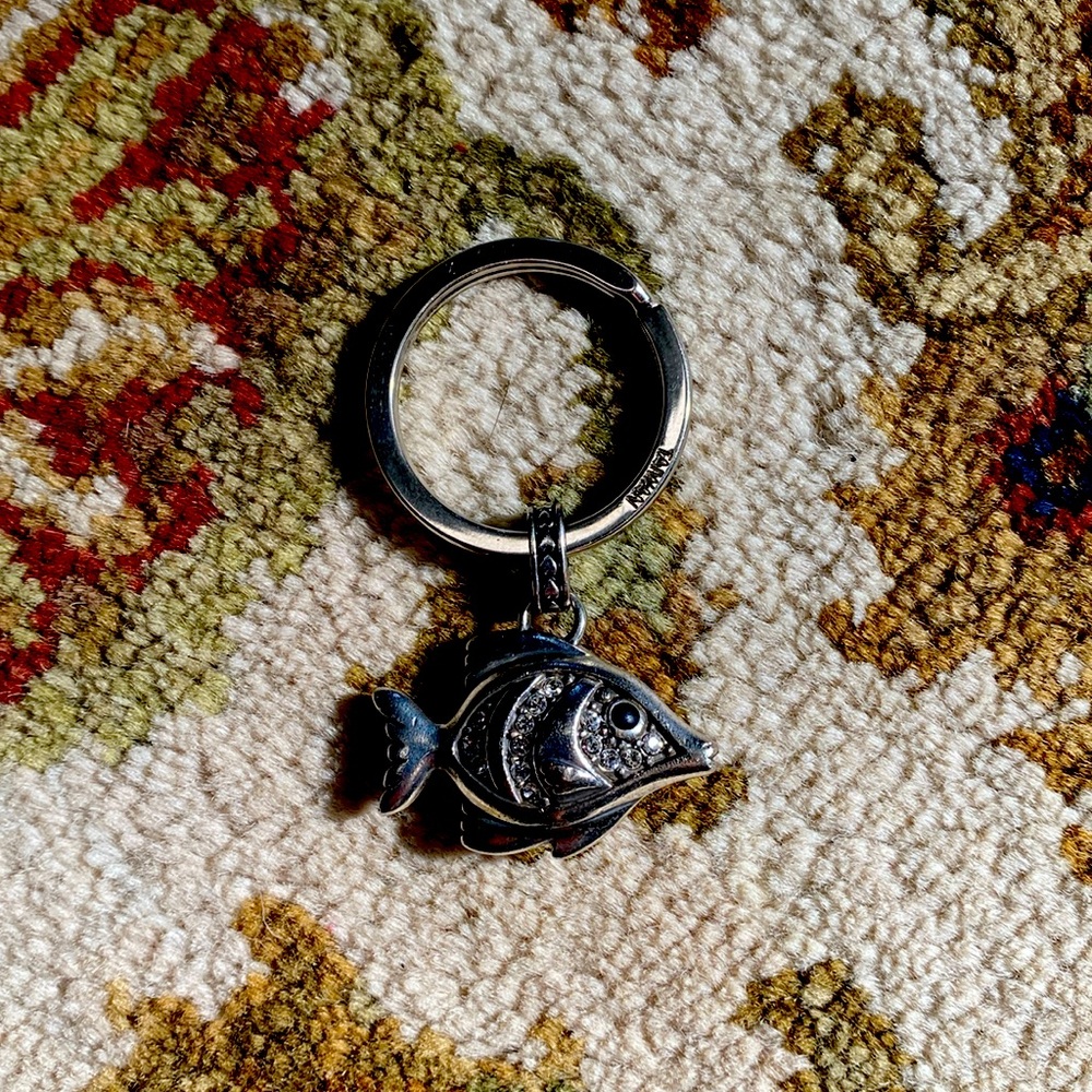 Brighton jeweled Fish key chain